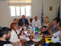 Επίσκεψη του Υπουργού Αναπληρωτή Υγείας, Λεωνίδα Γρηγοράκου, στην 6η Υ.Πε.